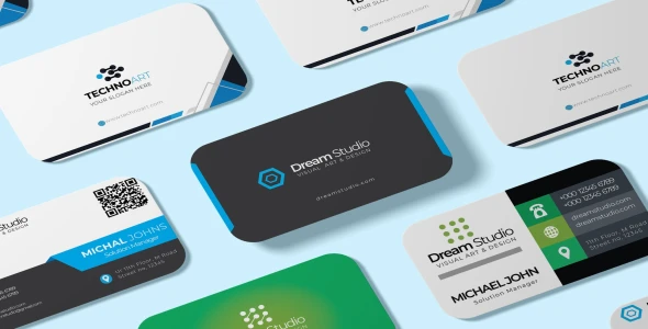 I will design modern elegant professional business card for your brand