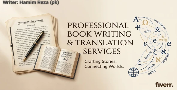 Professional Book Writing and Translation Services.